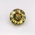 Natural Sphene 2.06 Carats Golden Yellow Round 7x7 mm Loose Gemstone - Image 7