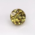 Natural Sphene 2.06 Carats Golden Yellow Round 7x7 mm Loose Gemstone - Image 6