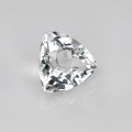 Natural Montebrasite 1.49 Carats White Trilliant  7x5 mm Loose Gemstone - Image 5