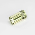 Natural Amblygonite 1.65 Carats Yellowish Green Emerald Cut 10x5 mm Loose Gemstone - Image 5