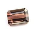 Natural Tourmaline 3.40 Carats Imperial Pink Emerald Cut 9x7 mm Loose Gemstone - Image 1