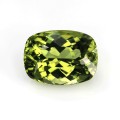 Natural Peridot 6.16 Carats Meadow Green Cushion 13x9 mm Loose Gemstone - Image 1