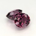Natural Rhodolite garnet pair 5.13 Carats Sweet Purplish Pink Oval 9x7 mm Loose Gemstone - Image 4