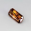 Natural Zircon 4.30 Carats Copper Orange Emerald Radiant 13x6 mm Loose Gemstone - Image 4