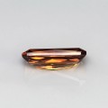 Natural Zircon 4.30 Carats Copper Orange Emerald Radiant 13x6 mm Loose Gemstone - Image 5
