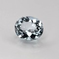 Natural Aquamarine 1.71 Carats Sky Blue Oval 9x7 mm Loose Gemstone - Image 4
