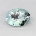 Natural Dendritic peruvian opal 7.50 Carats Paraiba Blue Green Oval 18x13 mm Loose Gemstone - Image 6