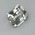 Natural Tourmaline 3.17 Carats Half White Emerald Cut 10x7 mm Loose Gemstone - Image 5