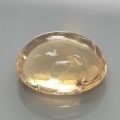 Natural Opal with embryo 17.86 Carats Honey Yellow Oval Cabochon 20x16 mm Loose Gemstone - Image 1