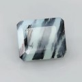Natural Dendritic opal 5.71 Carats Paraiba Blue Green Emerald 13x11 mm Loose Gemstone - Image 1
