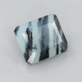 Natural Dendritic opal 5.71 Carats Paraiba Blue Green Emerald 13x11 mm Loose Gemstone - Image 7