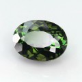 Natural Dichroic Tourmaline 4.23 Carats Fine Green to Honey Green Oval 11x8 mm Loose Gemstone - Image 3