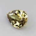 Natural Grossular garnet 4.01 Carats Fire Yellow Pear 11x8 mm Loose Gemstone - Image 7
