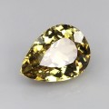Natural Grossular garnet 4.01 Carats Fire Yellow Pear 11x8 mm Loose Gemstone - Image 5