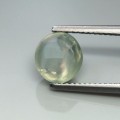 Natural Chrysoberyl cats eye 4.05 Carats Clear Mild Honey Green Oval Cabochon 9x8 mm Loose Gemstone - Image 5