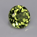 Natural Peridot 4.30 Carats Green Round 10x6 mm Loose Gemstone - Image 5