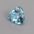 Natural Apatite 1.35 Carats Paraiba Blue Green Trilliant  7x5 mm Loose Gemstone - Image 3