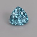 Natural Apatite 1.35 Carats Paraiba Blue Green Trilliant  7x5 mm Loose Gemstone - Image 6