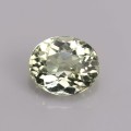 Natural Amblygonite 1.32 Carats Yellowish Green Oval 7x6 mm Loose Gemstone - Image 3