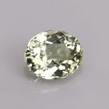 Natural Amblygonite 1.32 Carats Yellowish Green Oval 7x6 mm Loose Gemstone - Image 6