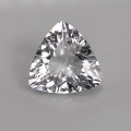 Natural Petalite 6.24 Carats White Trilliant  15x7 mm Loose Gemstone - Image 1
