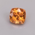 Natural Spessartite garnet 1.73 Carats Fanta Orange Antique Cushion 6x5 mm Loose Gemstone - Image 2
