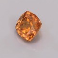 Natural Spessartite garnet 1.73 Carats Fanta Orange Antique Cushion 6x5 mm Loose Gemstone - Image 3