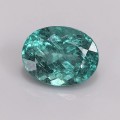 Natural Apatite 3.98 Carats Paraiba Blue Green Oval 11x9 mm Loose Gemstone - Image 2