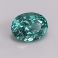 Natural Apatite 3.98 Carats Paraiba Blue Green Oval 11x9 mm Loose Gemstone - Image 7