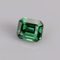 Natural Tsavorite garnet 0.45 Carats Chrome Green Emerald Cut 4x3 mm Loose Gemstone - Image 2