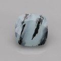 Natural Dendrite opal 5.62 Carats Ice Blue Antique Cushion 12x8 mm Loose Gemstone - Image 1