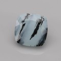 Natural Dendrite opal 5.62 Carats Ice Blue Antique Cushion 12x8 mm Loose Gemstone - Image 3