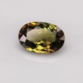 Natural Tourmaline 4.20 Carats Honey Oval 13x8 mm Loose Gemstone - Image 1