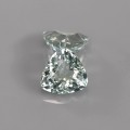 Natural Montebrasite 2.64 Carats Baby Green Trilliant  7x4 mm Loose Gemstone - Image 1