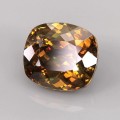 Natural Sphalerite 15.25 Carats Antique Bronze Cushion 14x13 mm Loose Gemstone - Image 2