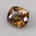 Natural Sphalerite 15.25 Carats Antique Bronze Cushion 14x13 mm Loose Gemstone - Image 3