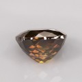 Natural Sphalerite 15.25 Carats Antique Bronze Cushion 14x13 mm Loose Gemstone - Image 4