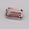 Natural Tourmaline 5.60 Carats Baby Champagne Pink Emerald Cut 13x8 mm Loose Gemstone - Image 2
