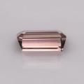 Natural Tourmaline 5.60 Carats Baby Champagne Pink Emerald Cut 13x8 mm Loose Gemstone - Image 4