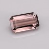 Natural Tourmaline 5.60 Carats Baby Champagne Pink Emerald Cut 13x8 mm Loose Gemstone - Image 6