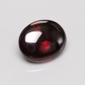Natural Rhodolite garnet buff top 19.23 Carats Purplish Red Buff Top 18x15 mm Loose Gemstone - Image 1