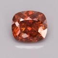 Natural Sphalerite 8.17 Carats Orange Red Cushion 0x0 mm Loose Gemstone - Image 1