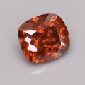 Natural Sphalerite 8.17 Carats Orange Red Cushion 0x0 mm Loose Gemstone - Image 6