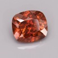Natural Sphalerite 8.17 Carats Orange Red Cushion 0x0 mm Loose Gemstone - Image 7
