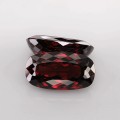 Natural Rhodolite garnet - fine cushion pair 22.71 Carats Purplish Red Cushion 17x9 mm Loose Gemstone - Image 3