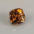 Natural Zircon 4.69 Carats Imperial Orange Antique Cushion 8x7 mm Loose Gemstone - Image 5
