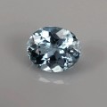 Natural Aquamarine 0.76 Carats Blue Oval 6x5 mm Loose Gemstone - Image 2