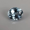 Natural Aquamarine 0.76 Carats Blue Oval 6x5 mm Loose Gemstone - Image 6