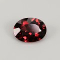 Natural Pyrope garnet 3.73 Carats Vivid Red Oval 12x9 mm Loose Gemstone - Image 2