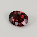 Natural Pyrope garnet 3.73 Carats Vivid Red Oval 12x9 mm Loose Gemstone - Image 3